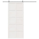 Ladedør Hvid 90 x 2,5 x 208 cm Massivt fyrretræ