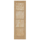 Indvendig Dør 61 x 198,5 cm Krydsfinér Naturfarvet