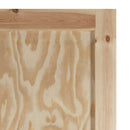 Indvendig Dør 86 x 211 cm Krydsfinér Naturfarvet