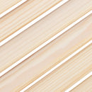 Svingdøre 100 x 40 cm Massivt fyrretræ Naturfarvet