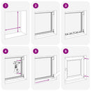 Kip & Drej Kælder Vinduet RISOR 60 x 60 cm