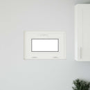 Kældervindue RISOR 60 x 40 cm PVC og klart, almindeligt glas