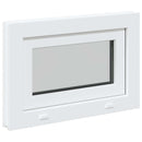 Kældervindue RISOR 60 x 40 cm PVC og klart, almindeligt glas