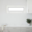 Kældervindue RISOR 110 x 40 cm PVC og klart, almindeligt glas