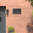 Kældervindue RISOR 60 x 40 cm PVC og klart, almindeligt glas