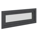 Kældervindue RISOR 100 x 40 cm PVC og klart, almindeligt glas