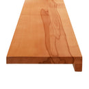 Trappetrin 12 stk. 90 x 30 x 2 cm Lys Brun Solid bøg