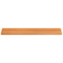 Trappetrin 12 stk. 110 x 30 x 2 cm Lys Brun Solid bøg