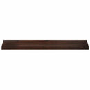 Trappetrin 12 stk. 120 x 30 x 2 cm Mørk Brun Solid bøg