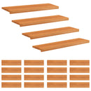 Trappetrin 20 stk. 90 x 30 x 2 cm Lys Brun Solid bøg