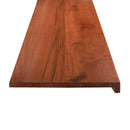 Trappetrin 20 stk. 120 x 30 x 2 cm Brun Solid bøg