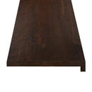 Trappetrin 20 stk. 80 x 25 x 2 cm Mørk Brun Solid bøg