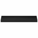 Trappetrin 20 stk. 90 x 25 x 2 cm Sort Solid bøg