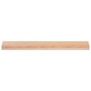 Vindueskarme 2 stk. Naturfarvet 90 x 15 x 2 cm Solid bøg