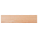 Vindueskarme 2 stk. Naturfarvet 70 x 20 x 2 cm Solid bøg
