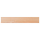 Vindueskarme 2 stk. Naturfarvet 90 x 20 x 2 cm Solid bøg