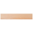 Vindueskarme 2 stk. Naturfarvet 160 x 25 x 2 cm Solid bøg