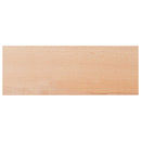 Vindueskarme 2 stk. Naturfarvet 120 x 40 x 2 cm Solid bøg
