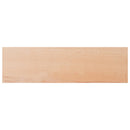 Vindueskarme 2 stk. Naturfarvet 160 x 40 x 2 cm Solid bøg