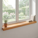 Vindueskarme 2 stk. Lys Brun 70 x 15 x 2 cm Solid bøg