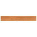 Vindueskarme 2 stk. Lys Brun 110 x 20 x 2 cm Solid bøg