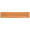 Vindueskarme 2 stk. Lys Brun 140 x 25 x 2 cm Solid bøg