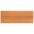 Vindueskarme 2 stk. Lys Brun 120 x 40 x 2 cm Solid bøg