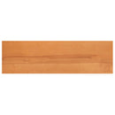 Vindueskarme 2 stk. Lys Brun 160 x 40 x 2 cm Solid bøg