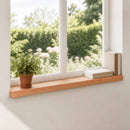 Vindueskarme 2 stk. Lakeret 90 x 15 x 2 cm Solid bøg