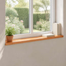 Vindueskarme 2 stk. Lakeret 160 x 20 x 2 cm Solid bøg