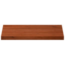 Vindueskarme 2 stk. Brun 80x 40 x 2 cm Solid bøg