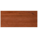 Vindueskarme 2 stk. Brun 100 x 40 x 2 cm Solid bøg