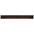 Vindueskarme 2 stk. Mørk Brun 160 x 15 x 2 cm Solid bøg