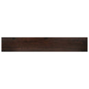 Vindueskarme 2 stk. Mørk Brun 100 x 20 x 2 cm Solid bøg