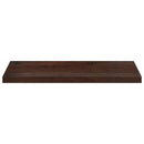 Vindueskarme 2 stk. Mørk Brun 90 x 40 x 2 cm Solid bøg