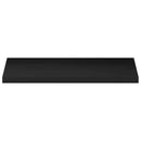 Vindueskarme 2 stk. Sort 100 x 40 x 2 cm Solid bøg