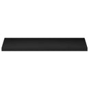 Vindueskarme 2 stk. Sort 120 x 40 x 2 cm Solid bøg