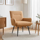 Lænestol Beige Bouclé