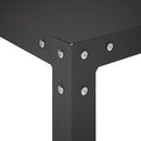 Plantebord 100 x 50 x 104 cm Pulverlakeret stål Sort