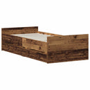 Sengestel Gammelt træ 100 x 200 cm Konstrueret træ