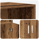 Highboard Gammelt træ 70 x 42,5 x 185 cm Konstrueret træ