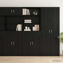 Highboard Sort eg 70 x 42,5 x 185 cm Konstrueret træ