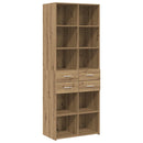 Bogreol Artisan-eg 30 x 42.4 x 185.2 cm