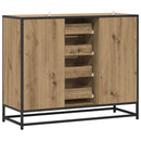 Sideboard Artisan-eg 92 x 35 x 76 cm Konstrueret træ