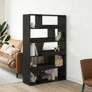 Boghylde Sort eg 100 x 33 x 156,5 cm Konstrueret træ