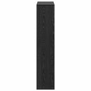 Boghylde Sort eg 100 x 33 x 156,5 cm Konstrueret træ