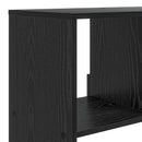 Boghylde Sort eg 100 x 33 x 156,5 cm Konstrueret træ