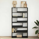 Boghylde Sort eg 100 x 33 x 156,5 cm Konstrueret træ