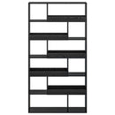 Boghylde Sort eg 100 x 33 x 156,5 cm Konstrueret træ