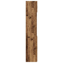 Opbevaringsskab med hylder Gammelt træ 70 x 42,5 x 225 cm